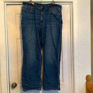 High Rise Loose Gap Denim